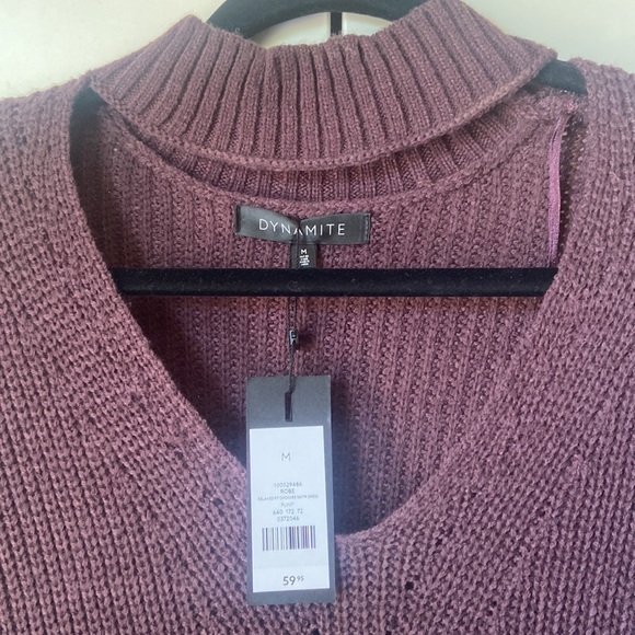 New with tags Dynamite size medium reversible cutout dress - Picture 3 of 4